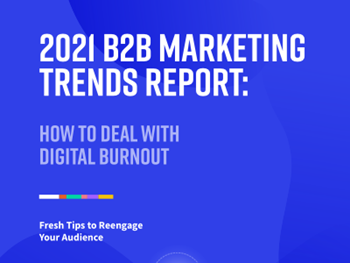 on24 2021 B2B Marketing Trends Report