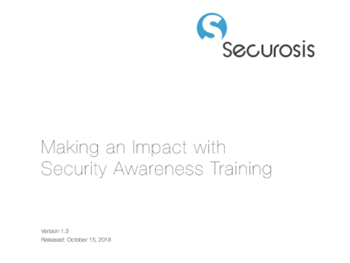 Mimecast Securosis Research: Making an Impact with Security Awareness Training