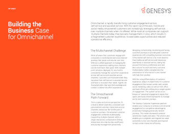 Building the Business Case for an Omnichannel Contact Center