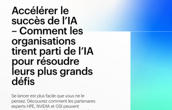 HPE - Accélérer la réussite des projets IA