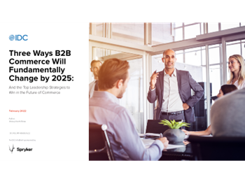 SPRYKER Three Ways B2B Commerce Will Fundamentally Change by 2025