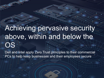 Delltech Achieving pervasive security above, within and below the OS