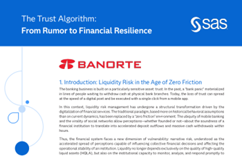 SAS - The Trust Algorithm: From Rumor to Financial Resilience