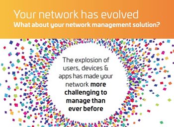 Your network has evolved. What about your network management solution?