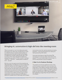 Jabra - Bringing AI, automation & high-def into the meeting room
