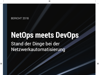 F5 Networks NetOps meets DevOps Stand der Dinge bei der Netzwerkautomatisierung