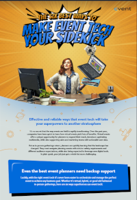 Cvent - The Six Best Ways To Make Event Tech Your Sidekick