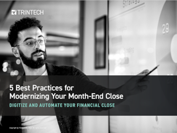Trintech Practices to Modernize Your Month-End Close