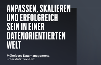 HPE-Anpassen, skalieren und erfolgreich sein in einer datenorientierten Welt