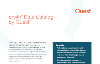 erwin® Data Catalog by Quest®