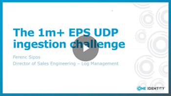 Syslog-ng The 1m+ EPS UDP ingestion challenge