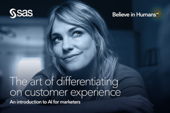 SAS Transforming the Customer Experience with AI