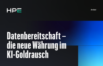 HPE-Datenbereitschaft – die neue Währung im KI-Goldrausch