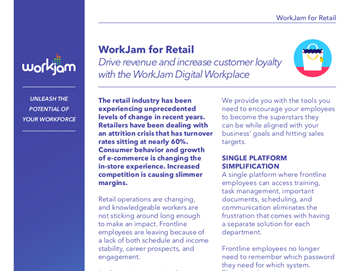 WorkJam for Retail