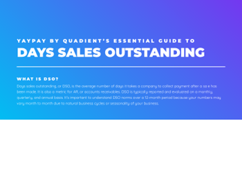 YayPay by Quadient - The Essential Guide to Days Sales Outstanding 