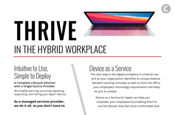 CompuCom Elevate the Employee Experience with Apple