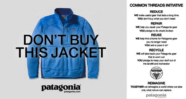 Patagonia socially responsible business CSR example