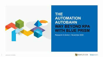 The Automation Autobahn: Way Beyond RPA with Blue Prism