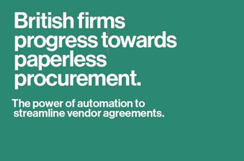 British Firms Progress Towards Paperless Procurement