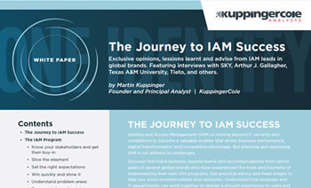 One Identity Journey to IAM Success: Exclusive insights and recommendations