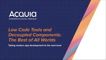 Low Code Tools and Decoupled Components: The Best of All Worlds