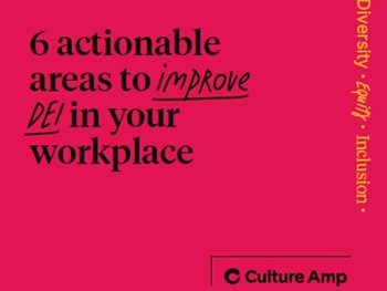 Culture Amp 6 Actionable Areas to Improve DEI In Your Workplace