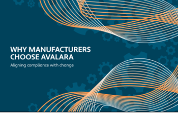Avalara - Why Manufacturers choose Avalara