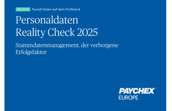 Paychex Europe - Personaldaten Reality Check 2025