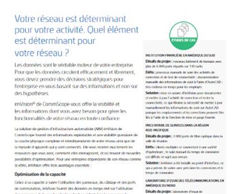imVision Gestion d’infrastructure automatisée