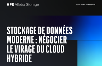 HPE - Stockage de données moderne : négocier le virage du cloud hybride