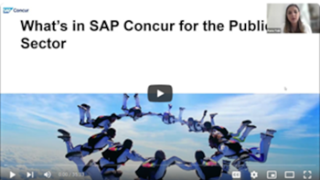 SAP CONCUR - AI for Public Sector Finance Leaders