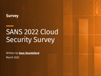 GIGAMON Turn Stats to Success: The SANS 2022 Cloud Security Survey