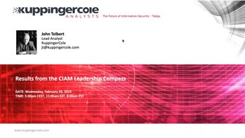 Leveraging KuppingerCole Leadership Compass for CIAM