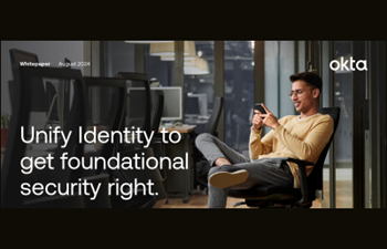 Unify Identity to get foundational security right  