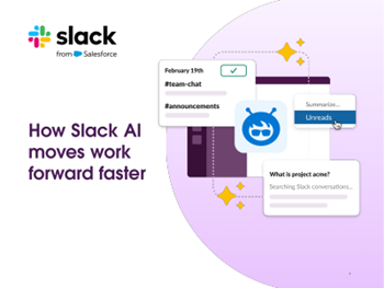Slack - How Slack AI Moves Work Forward Faster