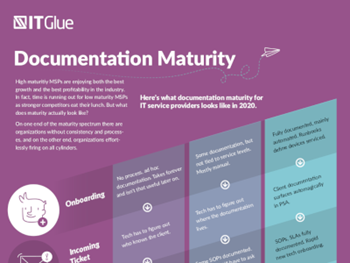 Here’s what documentation maturity for IT service providers looks like in 2020