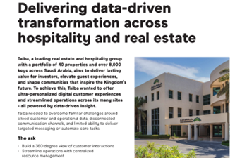 Sitecore-Delivering data-driven transformation across hospitality and real estate