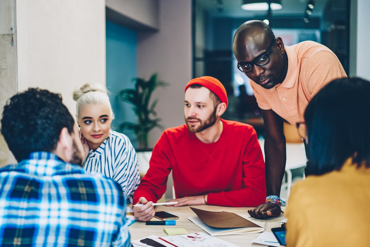 Team leader trying to understand why some members of the development are not motivated