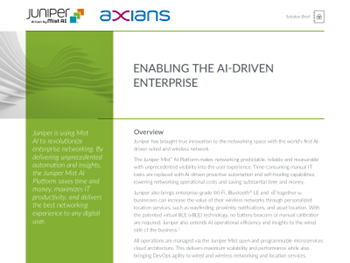 Axians Enabling the AI-Driven Enterprise