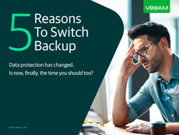 VMware 5 Reasons to Switch Backup