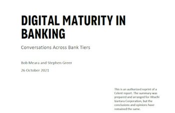 CELENT: Digital Maturity in Banking