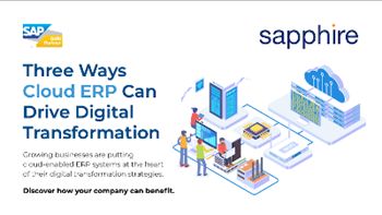 Three Ways Cloud ERP Can Drive Digital Transformation