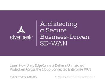 Silver Peak Architecting a Secure Business-Driven SD-WAN