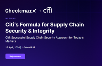 Checkmarx - Citi Formula for Supply Chain Security and Integrity