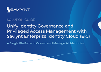 Saviynt Governance and Privileged Access Management