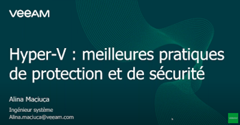 Hyper-V : meilleures pratiques de protection et de sécurité