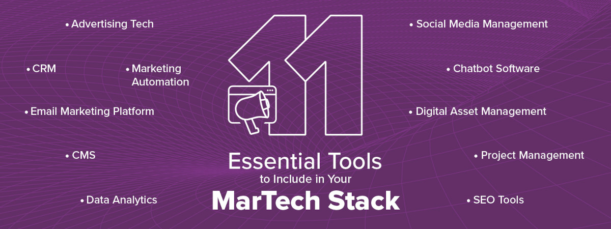MarTech examples to include in your tech stack