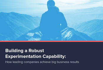 Optimizely Building a Robust Experimentation Capability