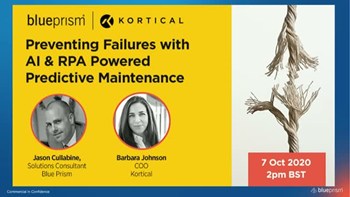 Preventing Failures with AI & RPA Powered Predictive Maintenance