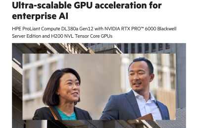 Solution Brief - Ultra-scalable GPU acceleration for enterprise AI